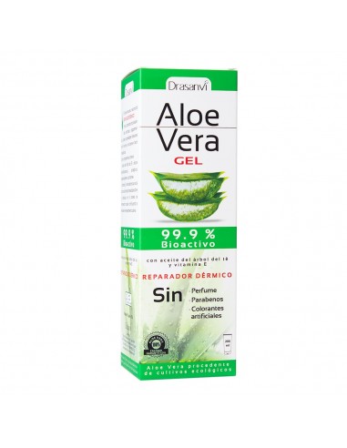 Aloe Vera gel reparador dérmico Drasanvi 200 ml. Herbolarios Natura