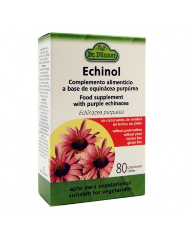 ECHINOL DR DUNNER 80 Comprimidos Herbolarios Natura