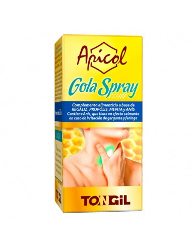 APICOL ~ SPRAY GOLA ~ TONGIL 25 ml. Alivia dolor de garganta