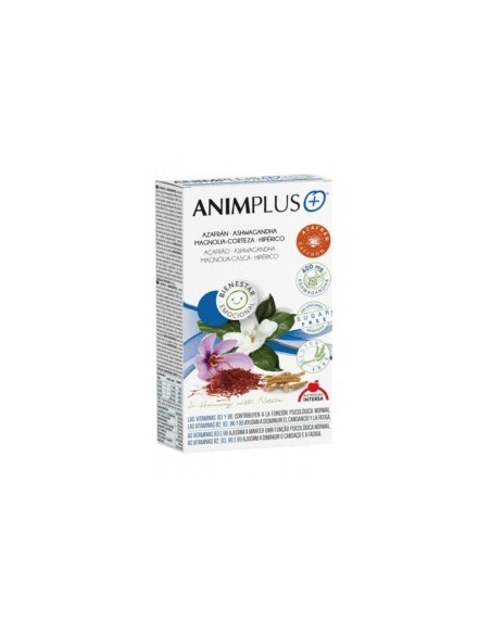 ANIMPLUS INTERSA 42 cápsulas Elimina la Ansidad
