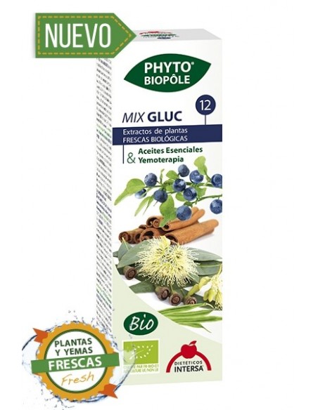 PHYTO-BIOPOLE MIX GLUC 12 50 ml. INTERSA