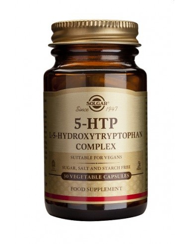 5-HTP HIDROXITRIPTÓFANO COMPLEX SOLGAR 30 cápsulas 