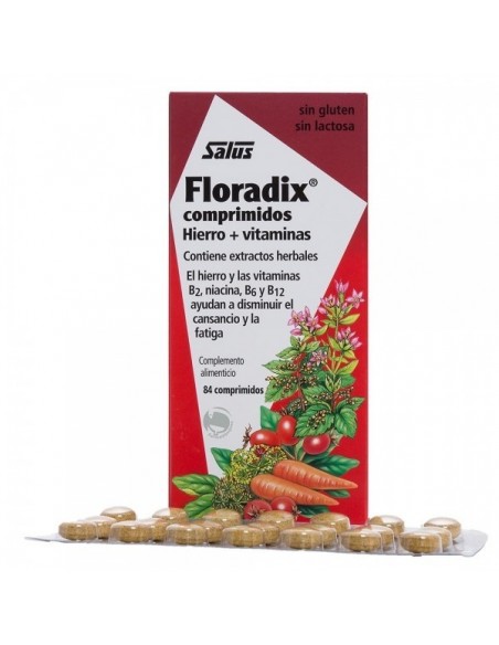 FLORADIX  HIERRO + VITAMINAS SALUS 84 comprimidos